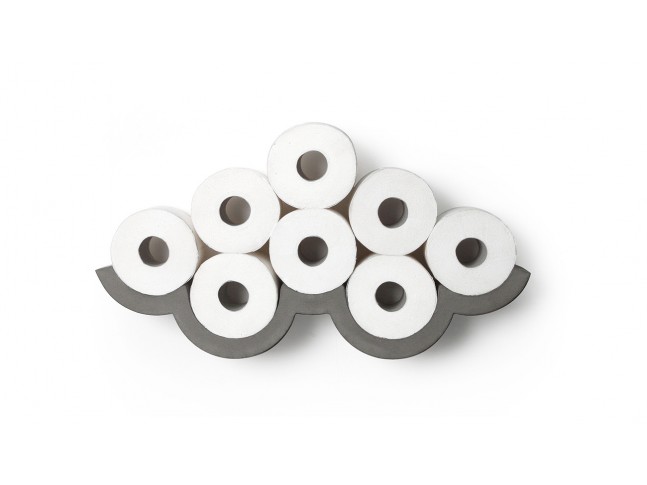 Cloud Concrete Toilet Paper Holder
