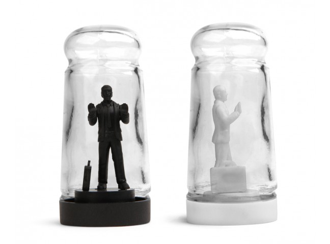 Drowning In Debt Salt And Pepper Shakers