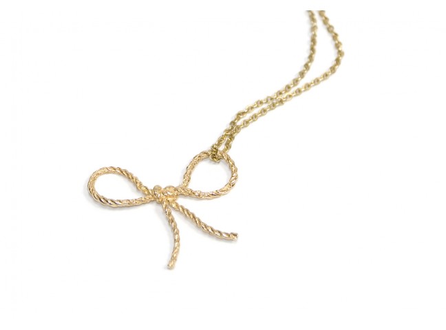 Forget Me Knot Necklace
