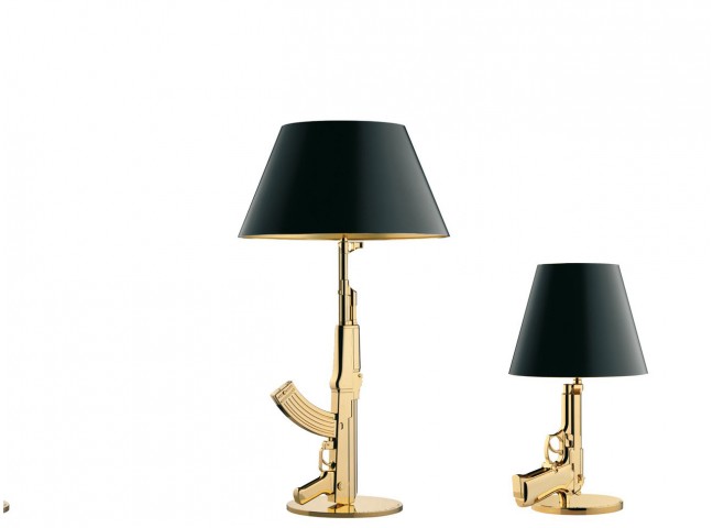 Gun Lamp Gold