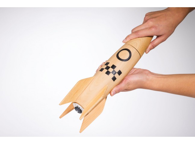 Rocket Salt & Pepper Mill