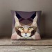 Geometric Cat Pillowcases