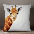 Geometric Giraffe Pillowcase