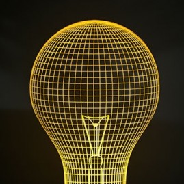 Bulb 2D Lamp