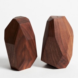 Walnut Salt & Pepper Shakers
