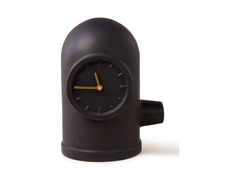 Base Table Clock Black