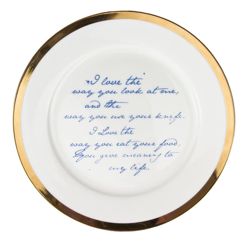 Poetry Plates